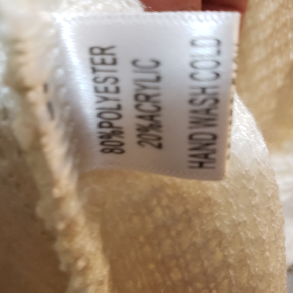 Wonderland By Orange Cowl Neck Overlap Sweater Oversized Small - Picture 6 of 10